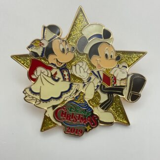 TDS Tokyo Disney Sea Christmas 2019 Mickey Minnie Star Disney Pin D5