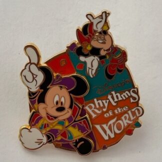 TDS Tokyo Rhythms Of The World Minnie And Mickey Disney Pin (B1)