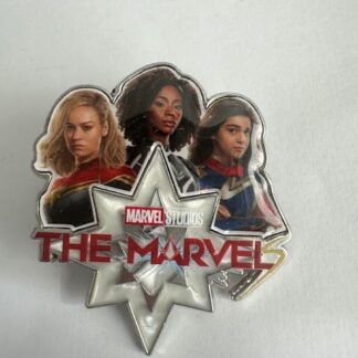 The Marvels Logo Capt Ms. Marvel Women Disney Pin (B9)