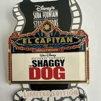 The Shaggy Dog Disney Pin DSSH DSF Soda Fountain 2006 Movie Marquee LE 300 B