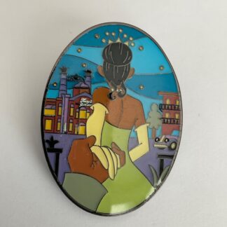 Tiana Princess Frog Holding Hands Disney Pin Loungefly E5