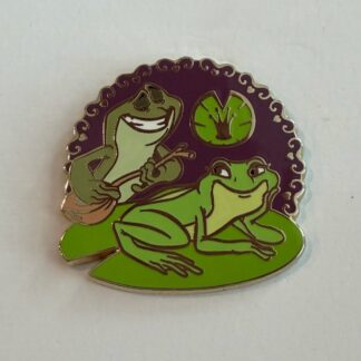 Tiana and Naveen as Frogs - The Princess and the Frog Booster 2009 Disney Pin H5