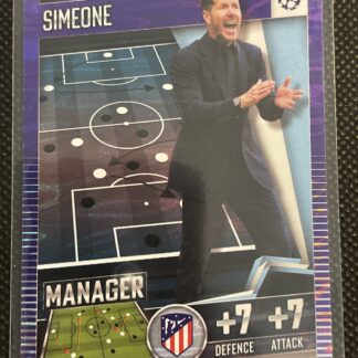 Topps Match Attax 101 2020 21 Purple Parallel Edition #111 Diego Simeone