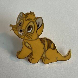Vintage 1988 Oliver Cat - Kitten from Oliver & Co. DLR RARE Disney Pin 22682 (G7