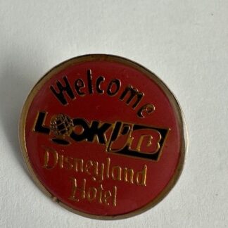 Vintage Disneyland Hotel circa 1990 LOOK JTB Japanese Travel Disney Pin E7