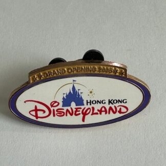 WDI Cast Exclusive Hong Kong Disneyland Grand Opening 2005 Disney Pin B7