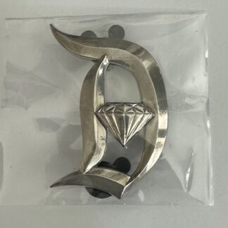 WDI - DLR 60th Diamond Celebration - Silver 3D Cast D Diamond Disney Pin (C3)