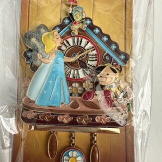 WDI Jiminy Cricket And Blue Fairy Cuckoo Clock D23 Pinocchio LE Disney Pin (B)
