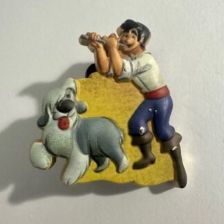 WDI - Prince Eric and Max Playing Flute - Disney Maps - D23 Expo Disney Pin A9