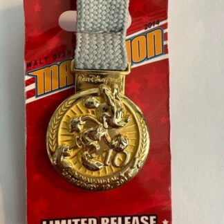 WDW 2014 Inaugural 10k Medal Marathon Weekend Minnie Disney Pin (B)