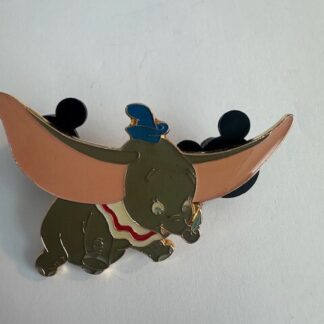 WDW 75 Years Of Love Laughter Dumbo Flying Elephant Disney Pin A8