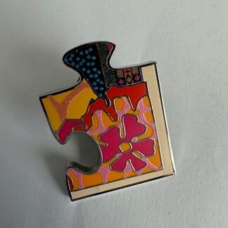 WDW - Bottom Right Corner C4 - Animal Kingdom Mural Puzzle 2023 Disney Pin (B9)