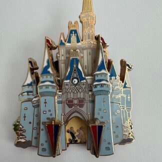 WDW Cast Member Exclusive 2003 Castle Series Paris 3D Pin Tokyo Resort (D2)
