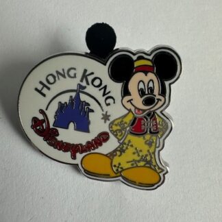WDW Happiest Celebration On Earth Hong Kong Mickey Mouse Disney Pin E7