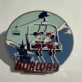 WDW Mickey And Minnie Norway Epcot World Showcase Disney Pin (E2)