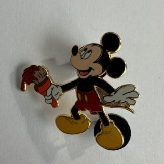 WDW - Mickey Mouse Painting - 100 Years of Magic 2002 Disney Pin E8