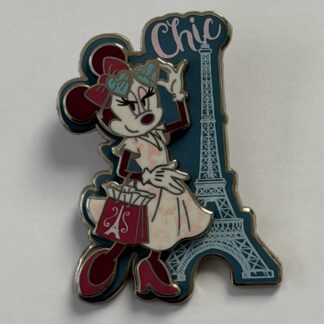 WDW - Minnie - France - EPCOT World Showcase 2021 Tower Disney Pin H7