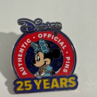 WDW Minnie Mouse Pin Trading Nights 2025 25 Years Mystery Disney Pin A9