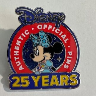 WDW Minnie Pin Trading Nights 2025 25th Anniversary Mystery Disney Pin F2