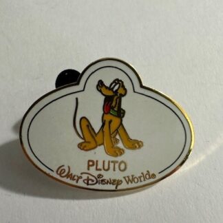 WDW - Pluto - Name Tags Set - Mystery Tin 2008 LE Disney Pin B3