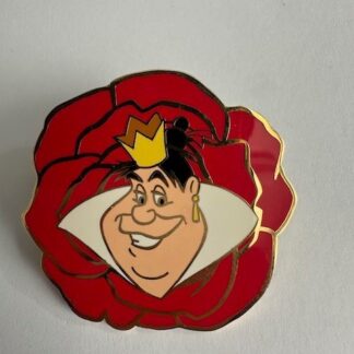 WDW Queen of Hearts Disney Pin Flowers Mickey's Pin Pursuit 2004 Disney Pin C6