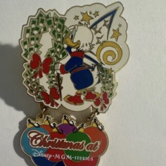 WDW Scrooge McDuck MGM Studios Christmas 2002 Christmas At Disney Pin E9