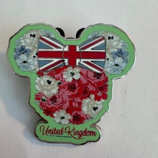 WDW Union Jack United Kingdom Epcot World Showcase Disney Pin (D1)