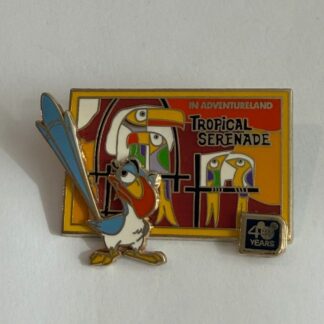 WDW Zazu Tropical Serenade 40th Anniversary 2021 Walt Disney World Disney Pin H6