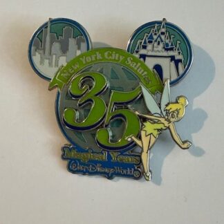 WOD NYC Salutes 35 Magical Years of Walt Disney World Tinker 2006  Disney Pin E4