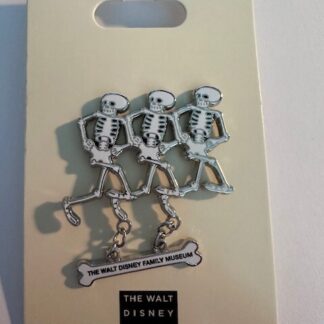 Walt Disney Family Museum Skeleton Dance Disney Pin (B)