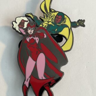 Wanda Vision Pin Disney Marvel Scarlet Witch & Vision Loungefly FYE LE (A7)