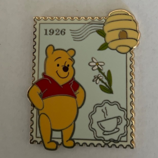 Winnie Pooh & Friends Postage Stamp Mystery Set Pooh Pin Box Lunch (H1)