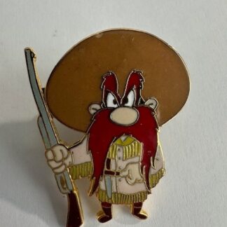 Yosemite Sam looney tunes Merrie Melodies enamel cowboy Disney Pin E8